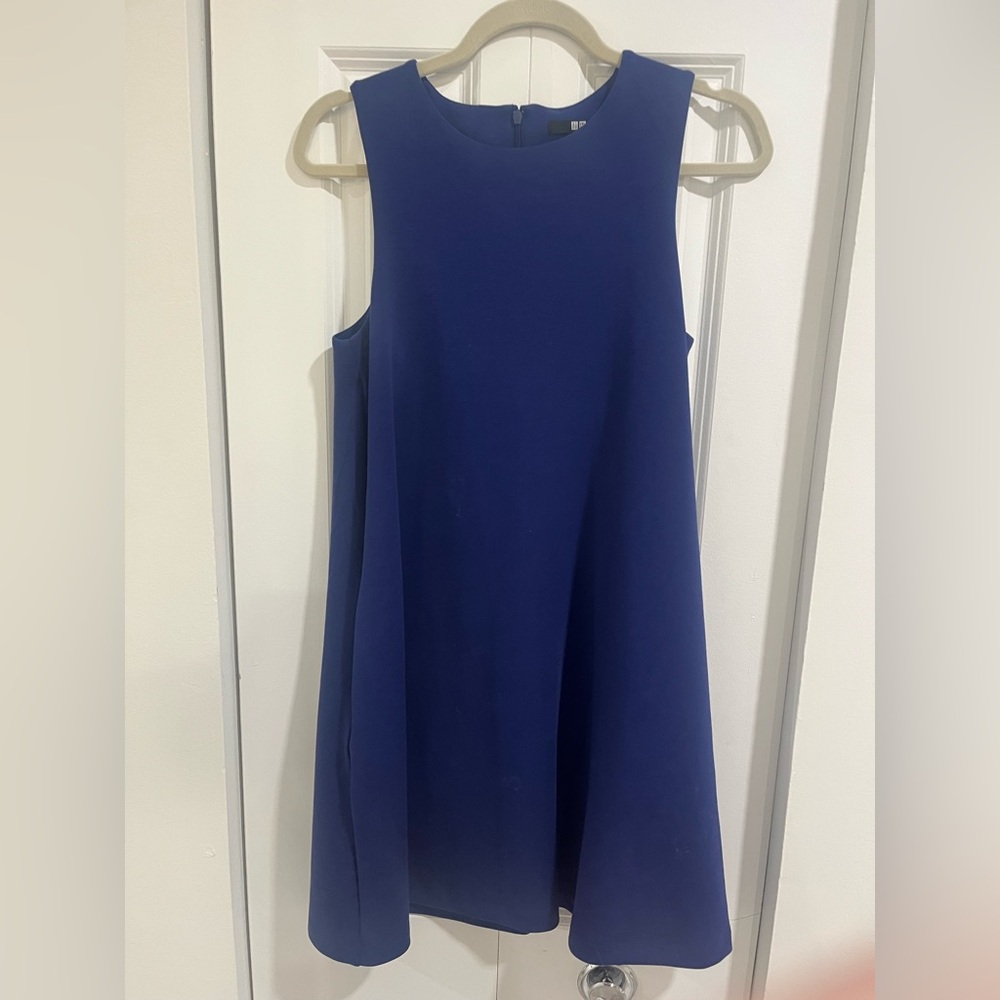 Uniqlo Blue Sleeveless Dress